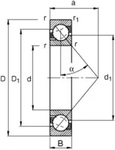 1 قطعة 7315 7315BEP 7315BEP/P6 75x160x37 7315-B-TVP محامل الاتصال الزاوي ABEC-3 تحمل in Saudi Arabia