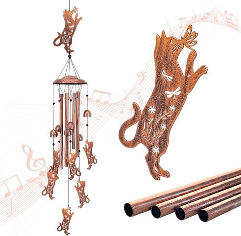 Giraffe Wind Chimes for Outside,Giraffe Gifts for Women Men/Memorial Gifts/Birthday Gift Metal windchimes Outdoors/Indoors,Garden Decor,Patio,Home,Porch,Yard Decorations in Saudi Arabia