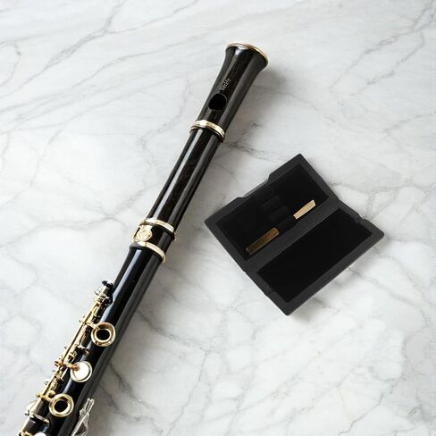 حافظة Oboe Reed مكونة من 3 قطع، صندوق حماية من جلد الخراف مع قفل مغناطيسي، حامل القصب المدمج للموسيقيين المسافرين وعازفي المزمار المبتدئين in Kuwait