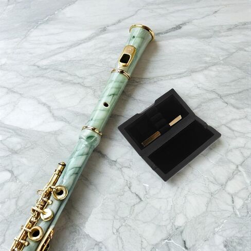 حافظة Oboe Reed مكونة من 3 قطع، صندوق حماية من جلد الخراف مع قفل مغناطيسي، حامل القصب المدمج للموسيقيين المسافرين وعازفي المزمار المبتدئين in Kuwait