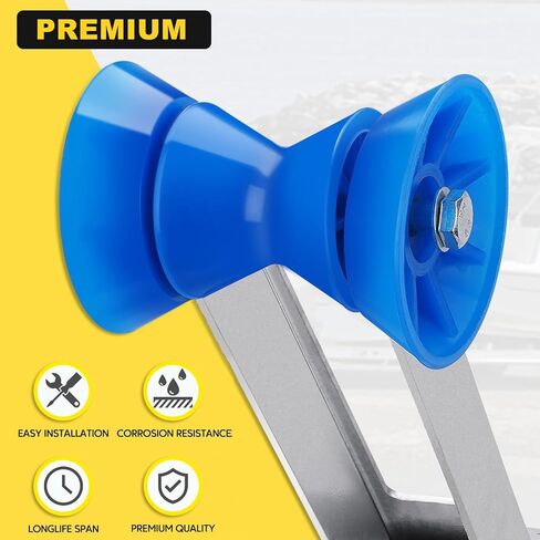 حامل ونش مقطورة قارب قابل للتعديل مع أنظمة الأسطوانة والسقاطة، سعة 1200 رطل لسهولة التحميل والأمان على القوارب البخارية وقوارب الصيد in Kuwait