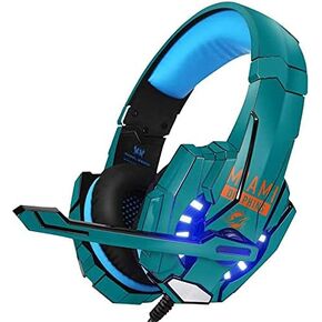 Skinit Decal Skin Compatible with BENGOO G9000 Gaming Headset - Officially Licensed NFL Miami Dolphins Teal Performance Series Design in Kuwait