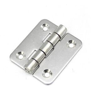 304 الفولاذ المقاوم للصدأ للطي ومفصلات مسطحة مفتوحة خزائن كهربائية صناعية المعدات الميكانيكية 1 قطعة in Kuwait