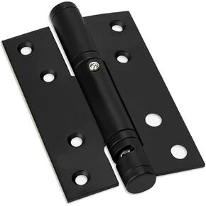 مفصلة عازلة هيدروليكية للباب غير المرئي مقاس 5 بوصات بزاوية 90 درجة وإغلاق تلقائي كن هادئًا أقرب قطعة واحدة (أسود) in Kuwait