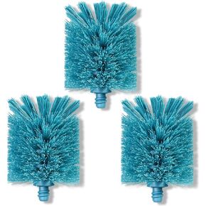 2-in-1 Bottle Cleaning Brush and Hidden Straw Brush, Long Handle Water Bottle Brush Cleaner with Replaceable Head for Sports Bottles, Baby Bottles, Mugs, Straws, Smokey Blue in Saudi Arabia