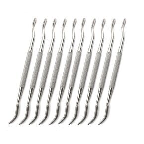 OdontoMed2011 10 قطع من مبارد عظام الأسنان #45 أدوات مزدوجة الأطراف مصنوعة من الفولاذ المقاوم للصدأ ODM in Kuwait