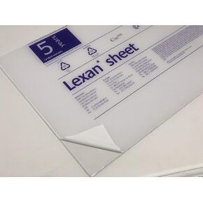 Polycarbonate Lexan Sheet Clear 1/8" x 30" x 48" - Thermoforming in Kuwait