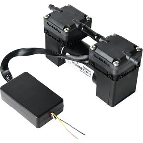 12-16L/دقيقة HLVP15 مضخة تفريغ 12 فولت 24 فولت BLDC محرك الضغط السلبي 0.062Mpa مضخة شفط مضخة الحجاب الحاجز واحدة/مزدوجة (HLVP15-C-I ، 24 فولت) in Kuwait