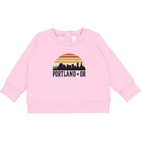 سترة الأطفال إنكتاستيك بورتلاند أوريغون سكاي لاين ريترو غروب الشمس in Kuwait