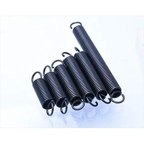 Mdingbao-Tension Spring Open Hook Pullback Tension Spring Coil Extension Spring Draught Spring Wire Diameter 2.5mm Outer Diameter 20mm, Strong Stretching Ability (Length : 150mm (1Pcs)) in Saudi Arabia