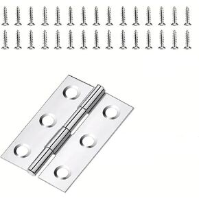 الفولاذ المقاوم للصدأ 2 بوصة الباب والنافذة المفصلي للطي يتم تعيين مسامير أثاث المنزل الأجهزة 4/8 قطعة (4 مجموعة) in Kuwait