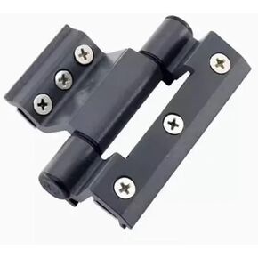 مفصلات باب ونافذة مصنوعة من سبائك الألومنيوم، أجهزة قابلة للطي قطعة واحدة (ذهبي - 45 مم على اليمين) in Kuwait