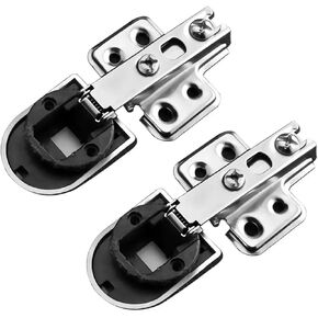 لا ثقب الأجهزة ملحقات النافذة لوازم الأثاث خزانة باب زجاجي المفصلي 2 قطعة (منحنى مستقيم) in Kuwait