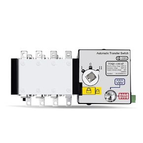 مفتاح النقل التلقائي 4P 100A PC-Rated AC 400V التبديل التلقائي / اليدوي 2 مدخلات 1 مخرج in Kuwait