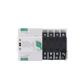 مفتاح نقل تلقائي لمصدر الطاقة المزدوج، مفتاح محدد كهربائي 4P 110V مثبت على السكك الحديدية (63A) in Kuwait