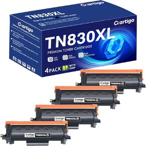 TN830XL Black High Yield Toner Cartridge 1 Pack Replacement for TN-830XL TN 830XL Compatible with Brother HL-L2460DW DCP-L2640DW HL-L2480DW HL-L2400D HL-L2405W MFC-L2820DW Printer in Kuwait