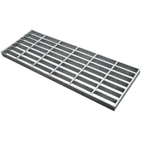 Galvanized Steel Metal Drain Grate - Heavy-Du Outdoor Channel Cover for Sewer Draina, Rust-Resistant, Perfect for Gardens and Patios in Kuwait