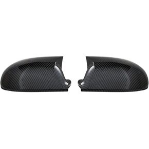 Wing Mirror Cover for VW for Golf 5 MK5 for GTI for Jetta 5 for Passat B6 B5.5 Side Wing Mirror Covers Caps for Sharan for Golf 5 6Plus Variant EOS Cap Side Mirror Covers (Color : Bright black) in Saudi Arabia