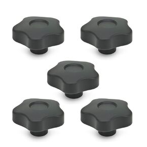 جانتر نورميلينتي | صامولة قبضة النجمة | جي إن 5337.2-50-M8-E | عبوة من 5 قطع | بلاستيك | بمقبس نحاسي | مقبض 50 ملم | الموضوع M8 in Kuwait