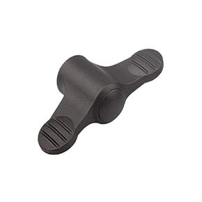 Kipp 06652-106 Novo·Grip Grey Thermoplastic Wing Grip with M6 Internal Thread, Steel Bushing, Metric, 14 mm Diameter, Anthracite Grey Cap Color (Pack of 10) in Kuwait