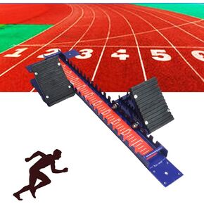Competition Athletics Track Starting Block Enhanced Grip & Standard Pedals for Intense Training in Kuwait