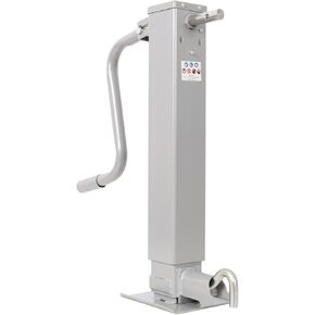 Weld on Trailer Jack, 12,000 Capacity, Sidewind Crank, No Mount Square Jack Tube,26 Inch Travel, Heavy-Duty Square Tube, in Kuwait