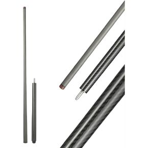 عصا جديلة من ألياف الكربون لحمام السباحة، 42 بوصة من عصي طاولة البلياردو، طرف 13.5 مم من ألياف الكربون، وزن عصا 16 أونصة in Kuwait