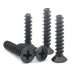 Black Carbon Steel M1.5 M1.6 M1.7 3/4/5-10mm Mini Cross Recessed Countersunk Head Screw 200Pcs(5mm,M1.6 (200PCS)) in Saudi Arabia