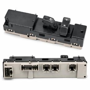 Front Right Passenger Window and Lock Switch Controls for 2003-2006 Chevy Silverado Avalanche Tahoe Yukon, for GMC Sierra 1500 2500 3500 Crew Cab, for Cadillac Escalade Hummer H2 Replace# 19115820 in Kuwait