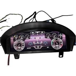 12.3-inch LCD Odometer Compatible For Land Rover Defender Interior Retrofit Kit Digital Dashboard Linux System in Saudi Arabia