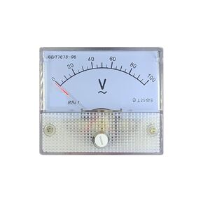 85L1-v AC Voltmeter 450V-750V 450V/AC 500V/AC 600V/AC 750V Pointer 56 * 64mm 380V 220V Installat(AC 450V) in Saudi Arabia