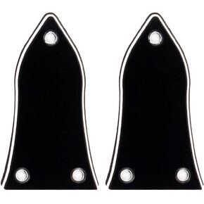 LoveinDIY 2 Pieces 3 Holes Truss Rod Cover Plates W/ 3 Screws for Epiphone Guitar DIY in Kuwait