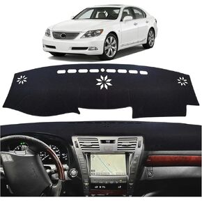 for Lexus Dash Cover Fit for 2007 2008 2009 2010 2011 2012 LS460 LS LS600H (for Left Hand Drive), Dashboard Cover for Lexus Interior Accessories Non-Slip Pad Sunshield in Kuwait