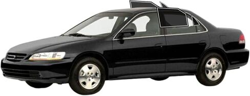 Precut Windows Tint Film All Sides Cars Sun Blocking Protection Privacy Anti Shatter Glass 2 Ply Film 20% Tint Shade kit for Honda Accord Sedan 2003-2007 in Kuwait