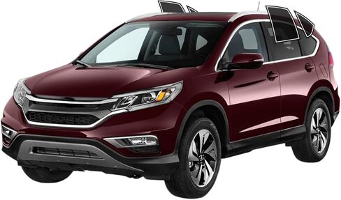 Precut Windows Tint Film All Sides Cars Sun Flocking Protection Privacy Anti Shatter Glass 2 Ply Film أي مجموعة الظل الصبغة لـ Honda CRV 2012-2016 in Kuwait