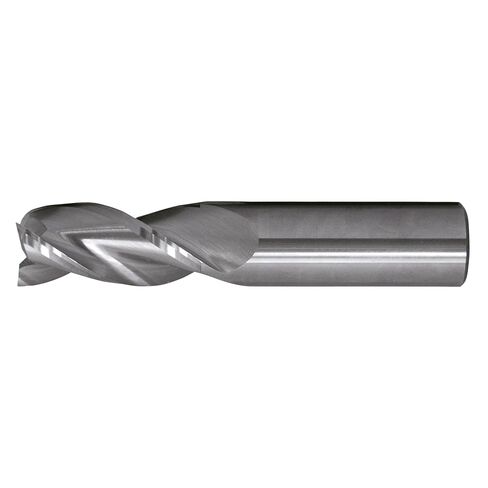 Cleveland C72429 CEM-AM3 Imperial Regular Corner Radius End Mill, 1 in Dia Cutter, 0.03 in Corner Radius, 2 in Length of Cut, 3 Flutes, 1 in Dia Shank, 5 in OAL, Bright (Each) in Saudi Arabia