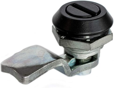 مجموعة من 15 مزلاج قفل كامة ربع دائري من الفولاذ الأسود (للمرفقات، ونظام التدفئة والتهوية وتكييف الهواء، والمولدات، والصناديق، والكبائن، والخزائن) - يعمل بواسطة مفك براغي - IP65 - محكم تمامًا ضد الغبار - مقاوم للماء - 060.44.120 in Kuwait