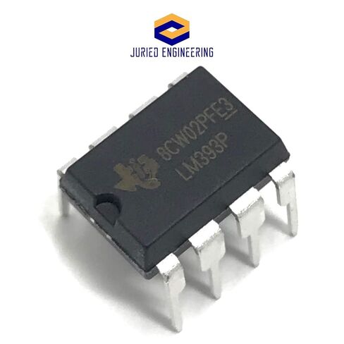 LM393P LM393 Dual Differential Comparators DIP-8 Breadboard-Friendly (Pack of 15) in Saudi Arabia