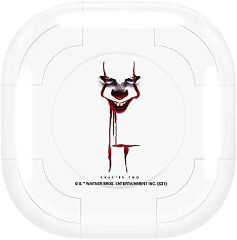 غلاف صوتي من Skinit متوافق مع Samsung Galaxy Buds Pro - تصميم Warner Bros Pennywise Bloody المرخص رسميًا in Saudi Arabia