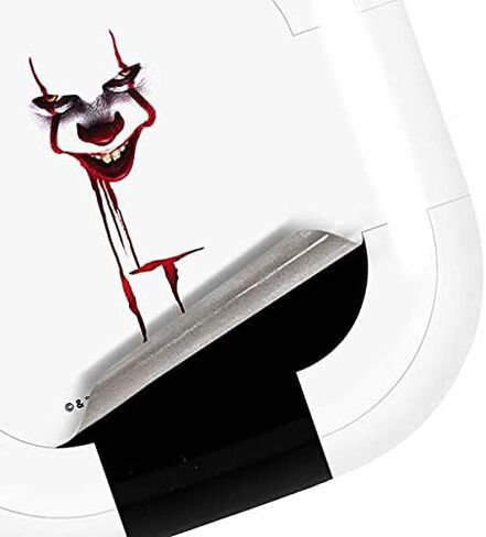 غلاف صوتي من Skinit متوافق مع Samsung Galaxy Buds Pro - تصميم Warner Bros Pennywise Bloody المرخص رسميًا in Saudi Arabia