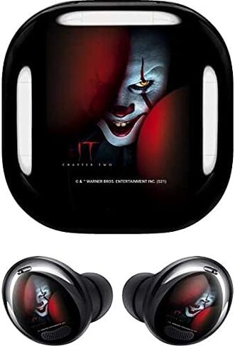 غلاف صوتي من Skinit متوافق مع Samsung Galaxy Buds Pro - تصميم مرخص رسميًا من Warner Bros It Chapter 2 in Kuwait