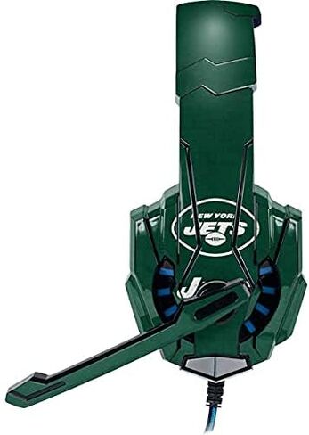 غلاف Skinit متوافق مع سماعة الألعاب BENGOO G9000 - تصميم مرخص رسميًا من NFL New York Jets in Kuwait