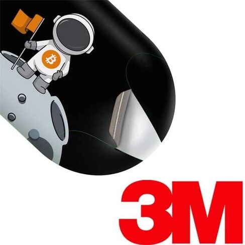 غلاف صوتي من Skinit متوافق مع Samsung Galaxy Buds+ - تصميم رائد فضاء بيتكوين مرخص رسميًا ومصمم في الأصل من Skinit in Saudi Arabia