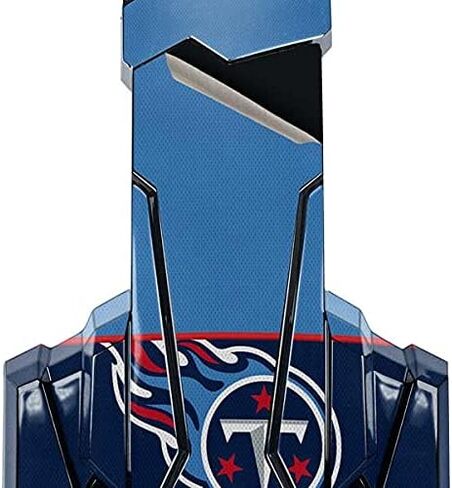 Skinit Decal Skin Compatible with BENGOO G9000 Gaming Headset - Officially Licensed NFL Tennessee Titans Zone Block Design in Saudi Arabia