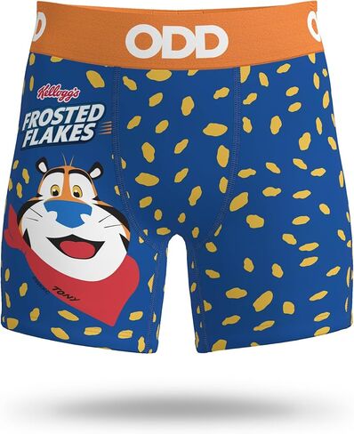 Odd Sox Kid Boy's Boxer Brief, Cup Noodles, Funny Novelty Print, Large in Kuwait