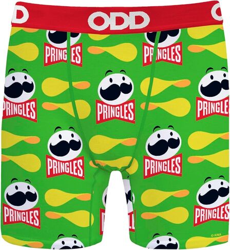 Odd Sox Kid Boy's Boxer Brief, Cup Noodles, Funny Novelty Print, Large in Kuwait