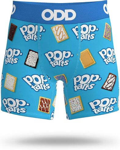 Odd Sox Kid Boy's Boxer Brief, Cup Noodles, Funny Novelty Print, Large in Kuwait