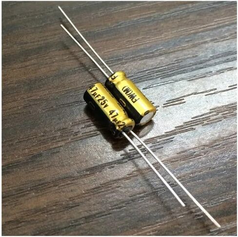 100pcs 47uF 25V FW Series 5x11mm 25V47uF Aluminum Electrolytic Capacitor in Saudi Arabia