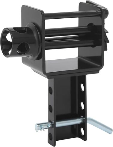 1 حزمة ونش جيب مقطورة، حد حمل العمل 5400 رطل/قوة الكسر 16200 رطل لرافعات شاحنات المقطورة المسطحة، 4 فتحات دبوس كوتر لجيوب الأوتاد مقاس 1-1/2 بوصة عرض × 3 بوصة طول، أسود in Kuwait