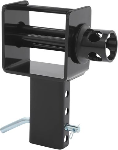 1 حزمة ونش جيب مقطورة، حد حمل العمل 5400 رطل/قوة الكسر 16200 رطل لرافعات شاحنات المقطورة المسطحة، 4 فتحات دبوس كوتر لجيوب الأوتاد مقاس 1-1/2 بوصة عرض × 3 بوصة طول، أسود in Kuwait